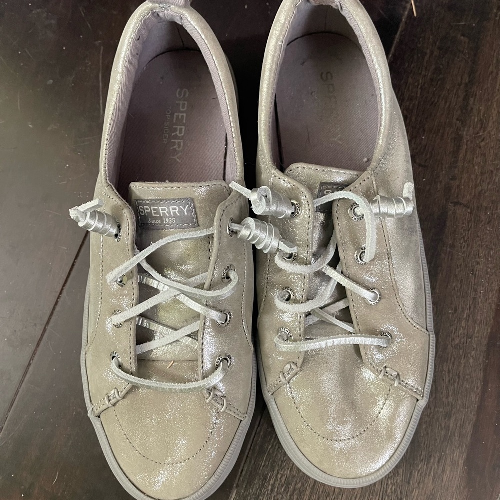 Sperry Crest Vibe Metallic Sneakers 7